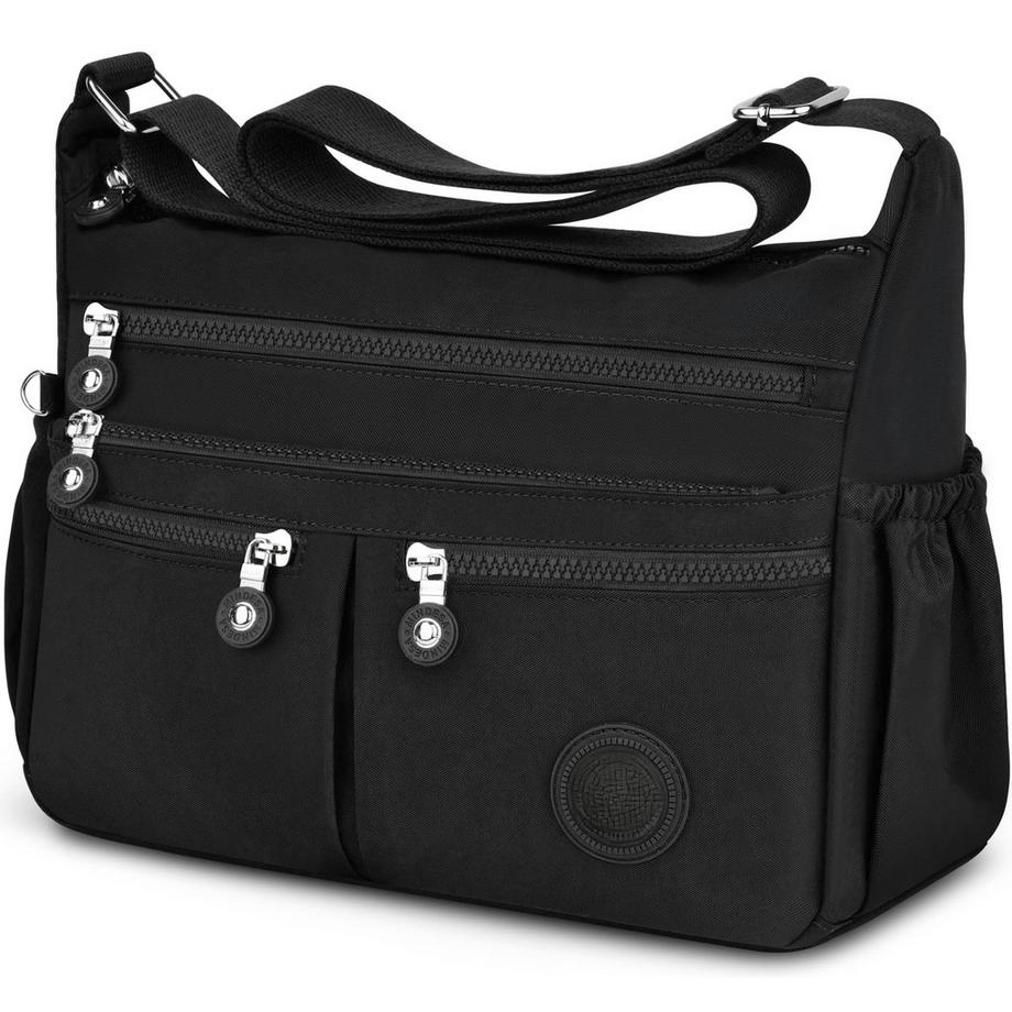Umhängetasche, Wasserdichte Umhängetasche mit großem Fassungsvermögen, lässige Handtasche mit vielen Fächern