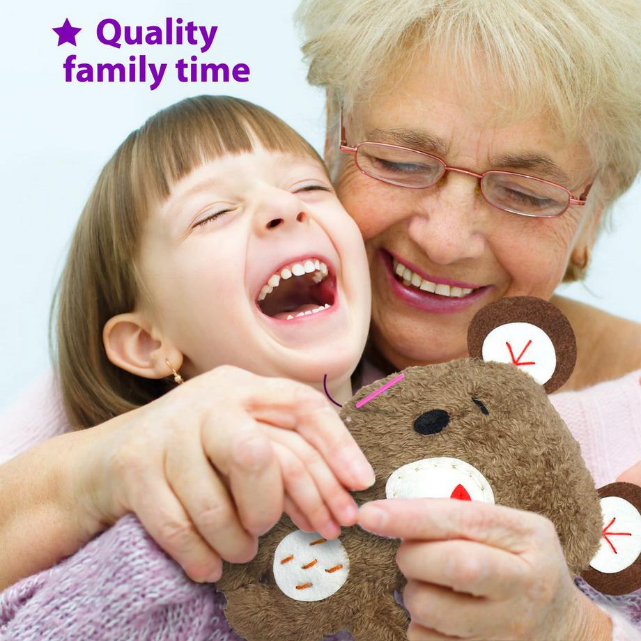 Activity-board  Kunst- und Bastelmaterial für Kinder in der Aufbewahrungstasche, Bastelbedarf für Kinder 