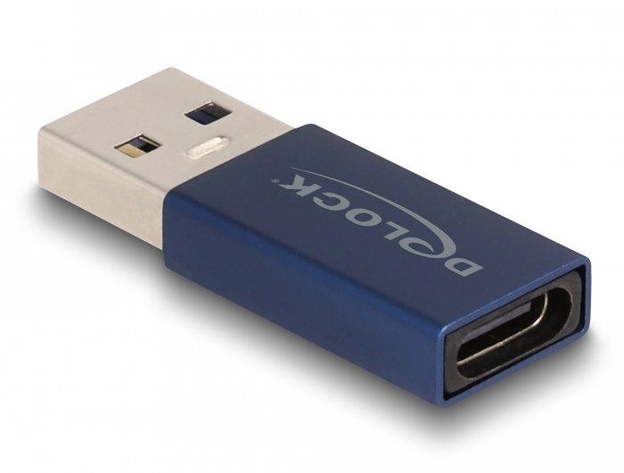 DeLock  DeLOCK 60049 Kabeladapter USB C USB A Blau 