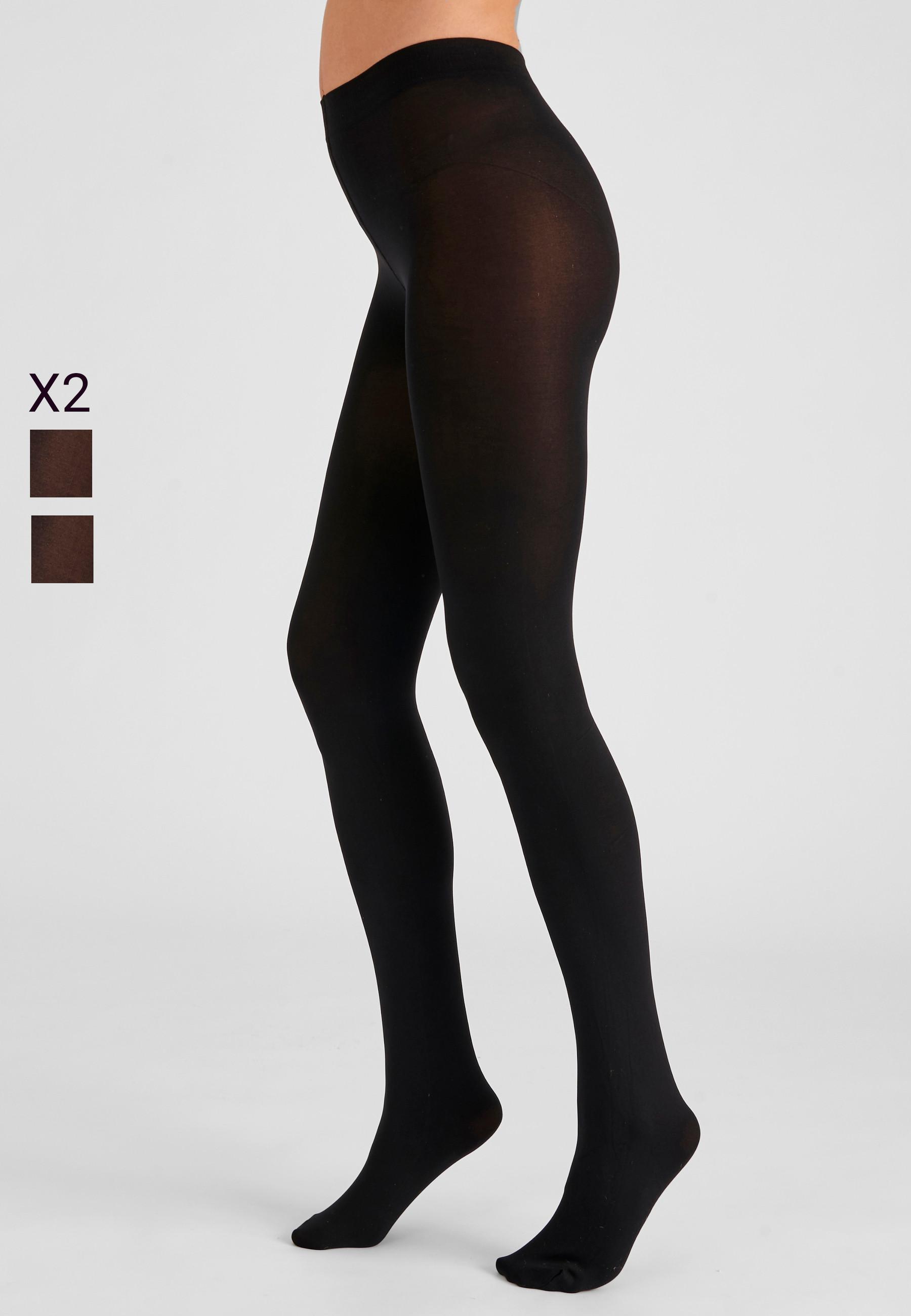 Damart  Lot de 2 collants. 