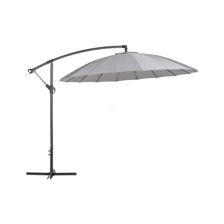 Beliani Parasol suspendu en Tissu CALABRIA II  