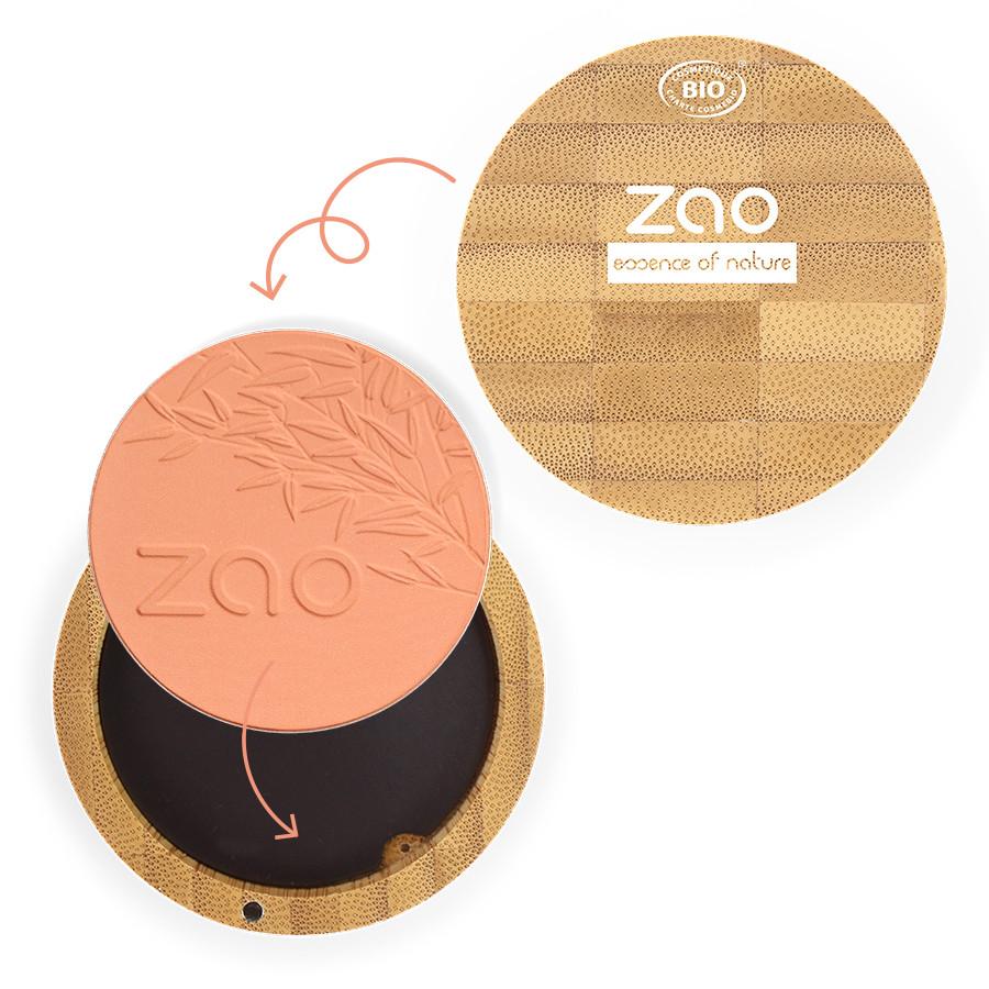 ZAO MAKEUP  Fard à joues - Certifié bio, vegan et rechargeable 