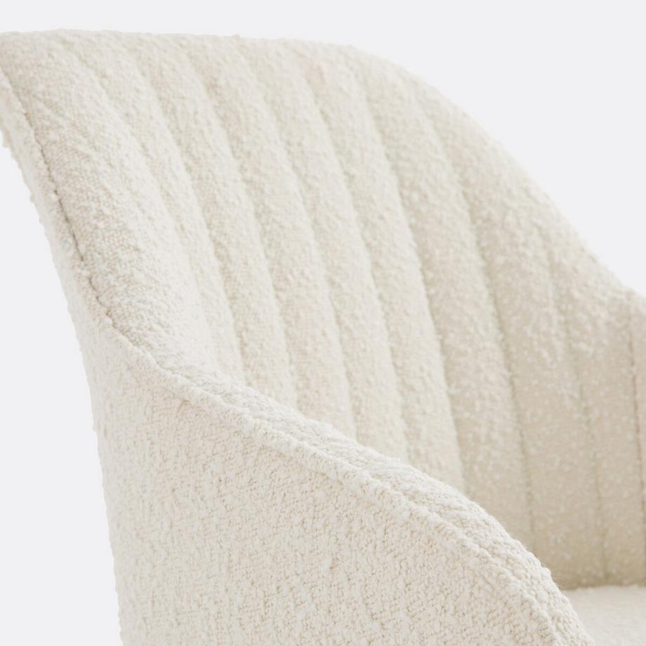 La Redoute Intérieurs Fauteuil de bureau bouclette  