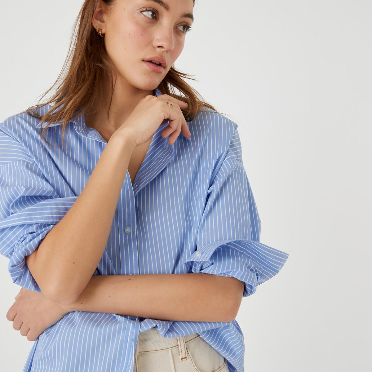 La Redoute Collections Signature Apolline Camicia Larga a Righe  