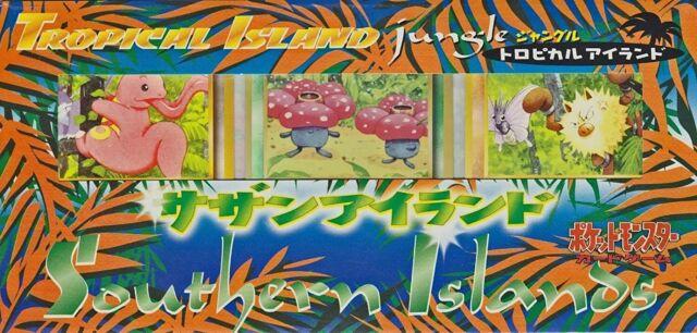 Pokémon  Tropical Island Jungle Collection Set Japanese Southern Islands (Sealed) 