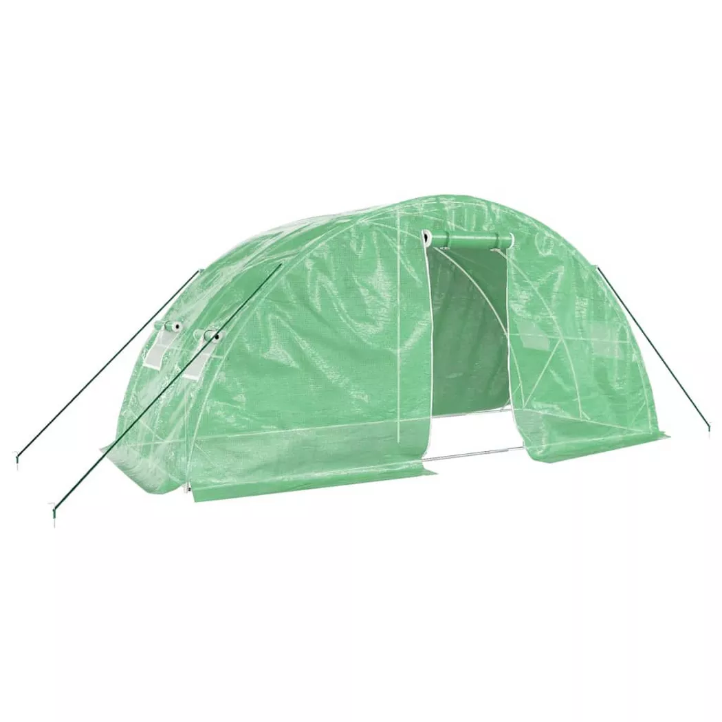 VidaXL - Gewächshaus polyethylen, One Size, Grün