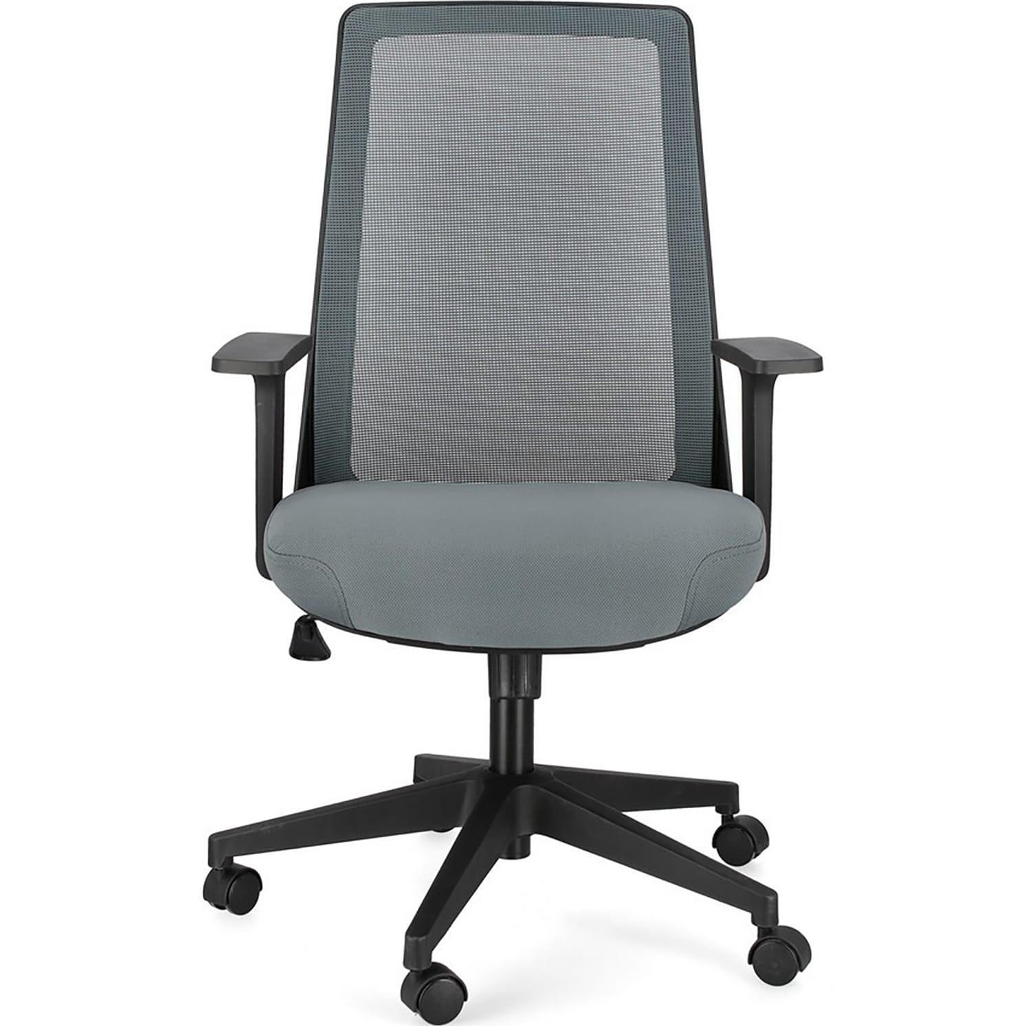 mutoni Chaise de bureau Wesley gris foncé  