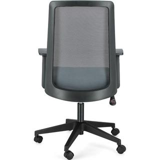 mutoni Chaise de bureau Wesley gris foncé  