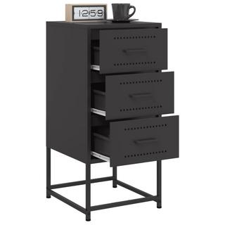 VidaXL Armoire de chevet acier  