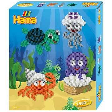HAMA Bügelperlen Set Midi Unter Wasser