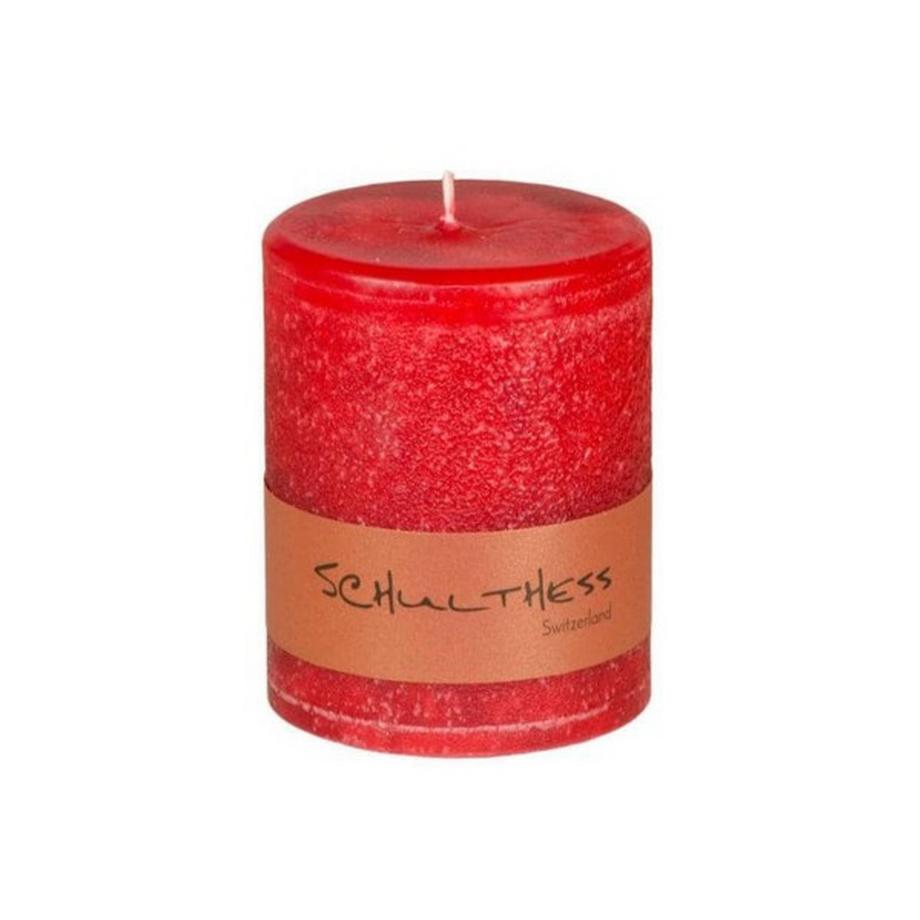 Schulthess Kerzen Kerze Ø 7  Scharlachrot  