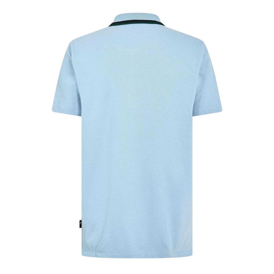 PAUL SMITH Maglietta Polo Conforme Alla Taglia con Cerniera Maniche Corte  
