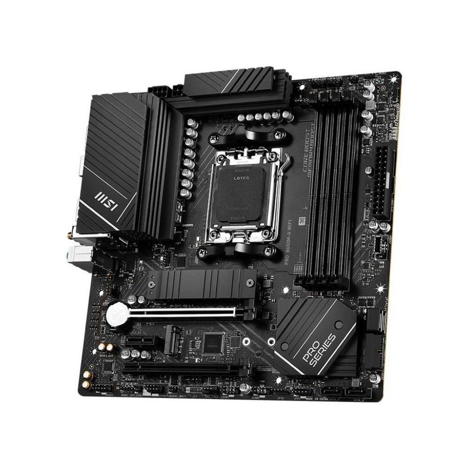 MSI  Scheda madre MSI PRO B650M-A WIFI - Scheda madre ad alte prestazioni e connessa in modalità wireless per utenti professionali 