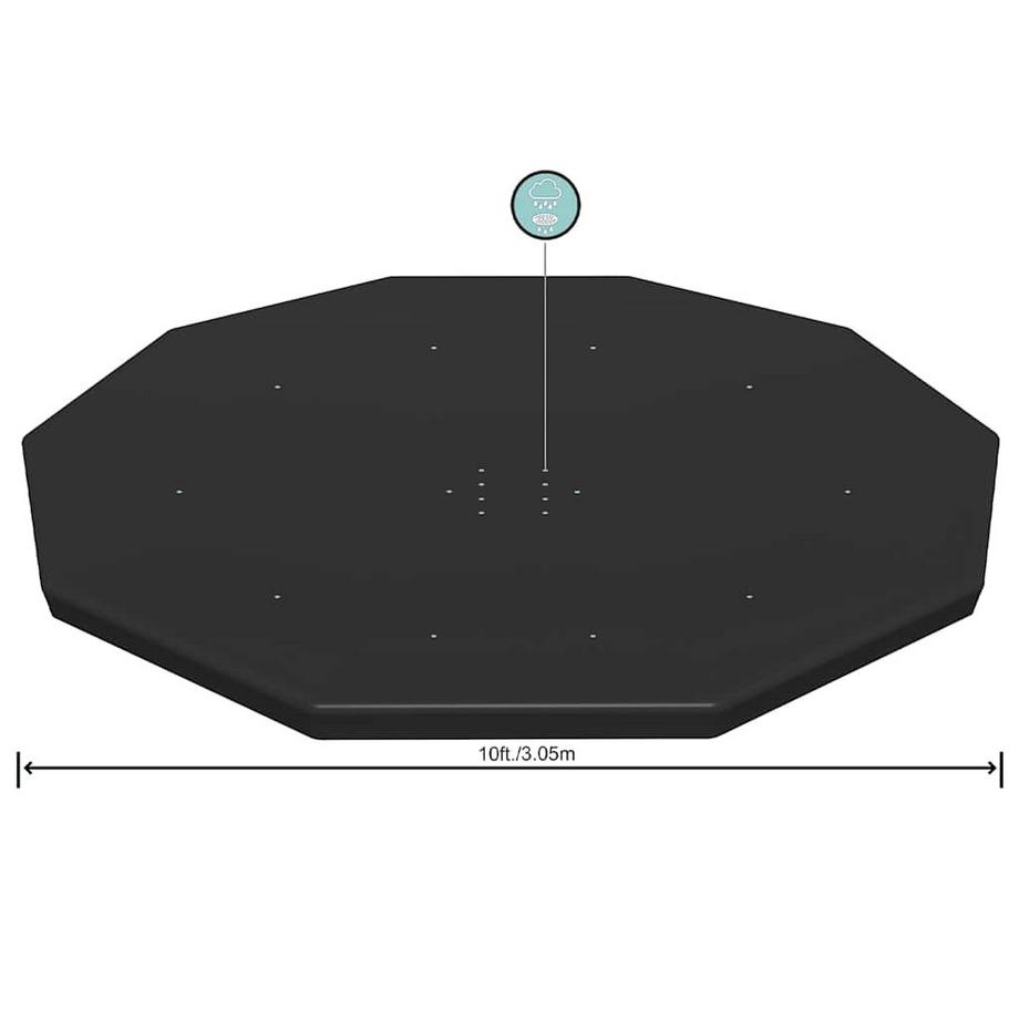 Bestway  Flowclear PVC-Abdeckplane 