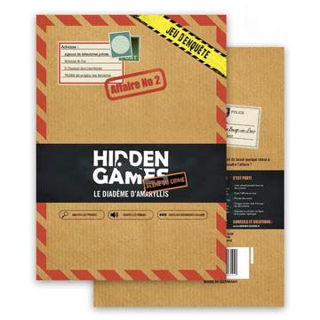 Hidden Games HGFA02DAFR gioco da tavolo The Bourg-Le-Petit affair №2 90 min Carta da gioco Detective