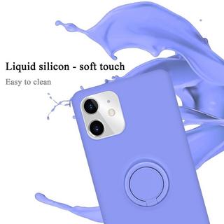 Cadorabo  Hülle für Apple iPhone 11 TPU Silikon mit Ring Liquid 