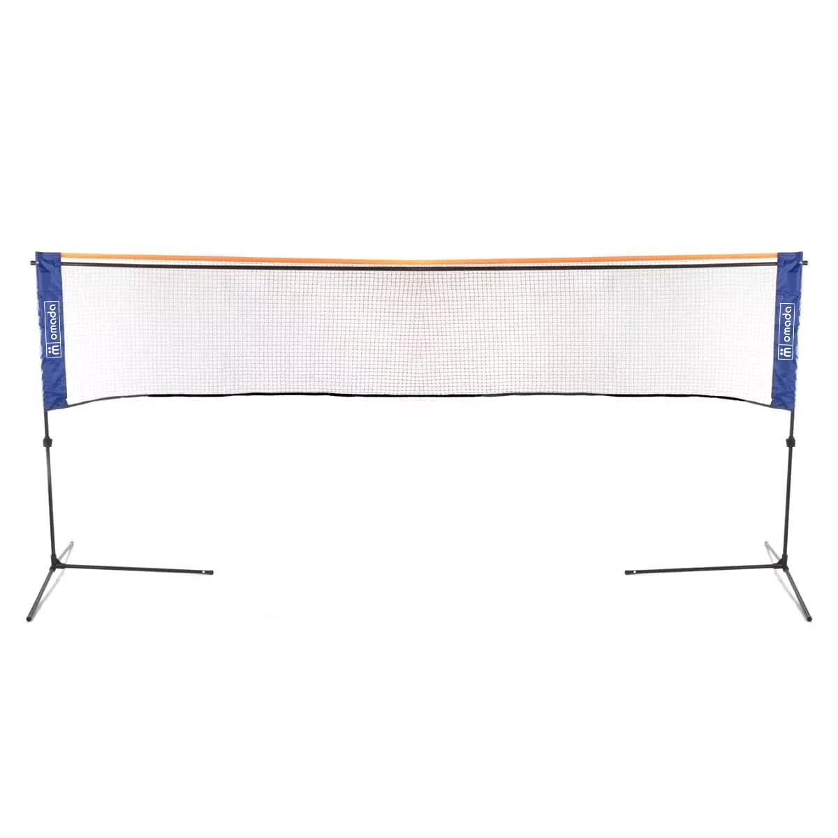 Omada  Tragbares Badmintonnetz 300cm höhenverstellbar 75-155cm 