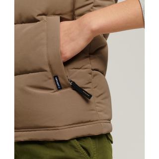 Superdry Everest Ärmellose Daunenjacke mit Kapuze  