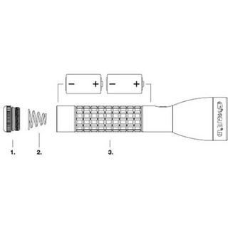 Mag-Lite  ML50LX 2C LED (monocolore) Torcia tascabile a batteria 466 lm 109 h 361 g 