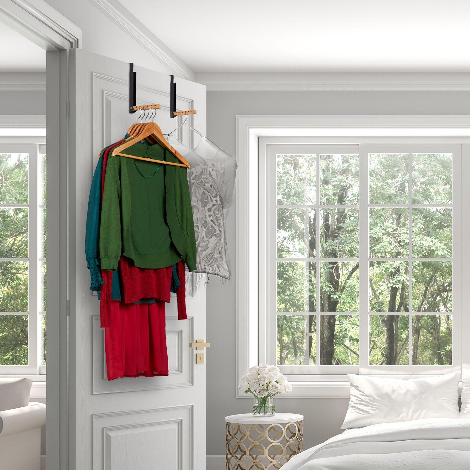 B2X Appendiabiti per ante a libro - set da 2  