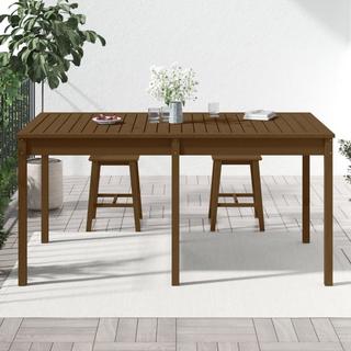 VidaXL Table de jardin bois de pin  