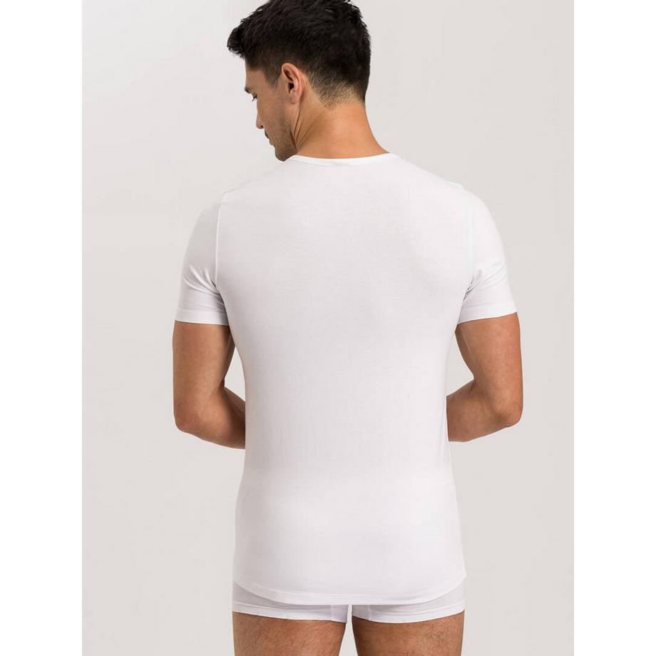 HANRO Cotton Essentials T-shirt Girocollo Confezione da 2  