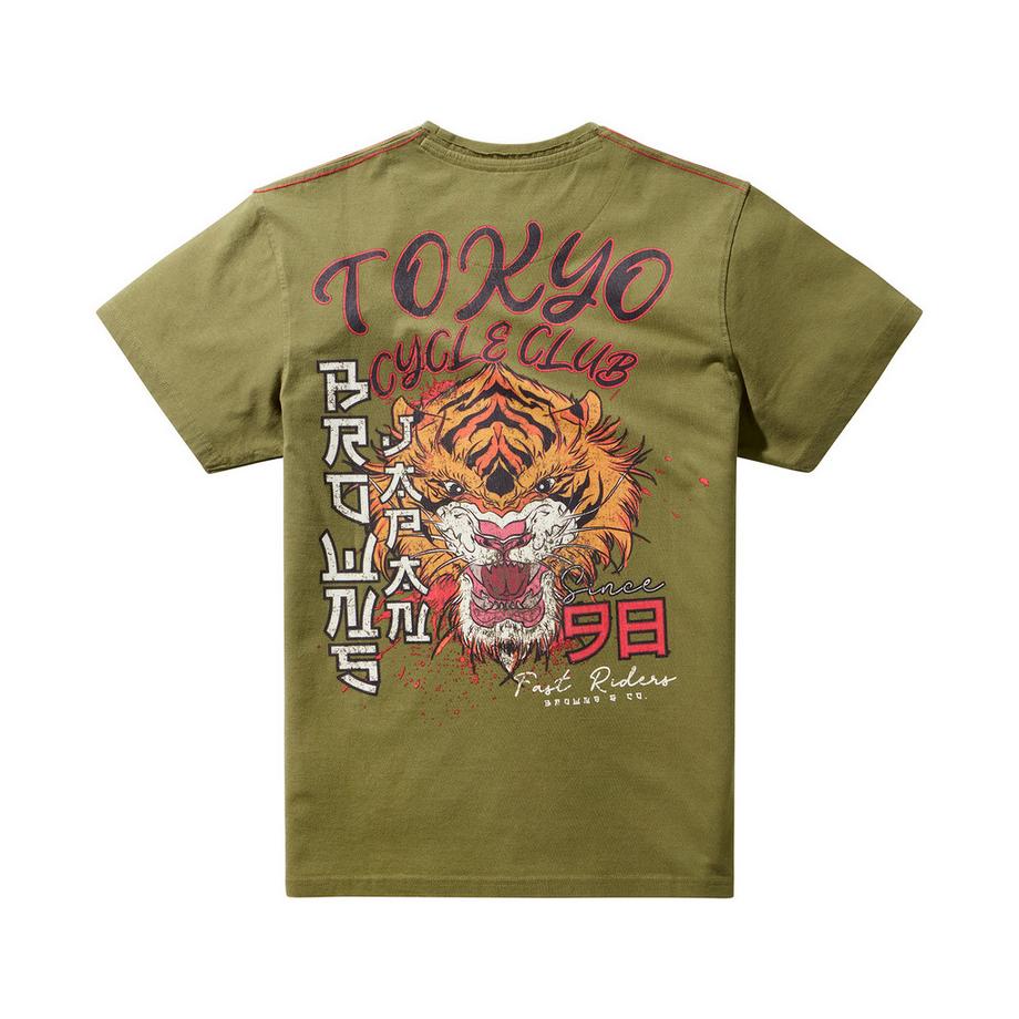 Joe Browns T-Shirt con illustrazione di tigre  