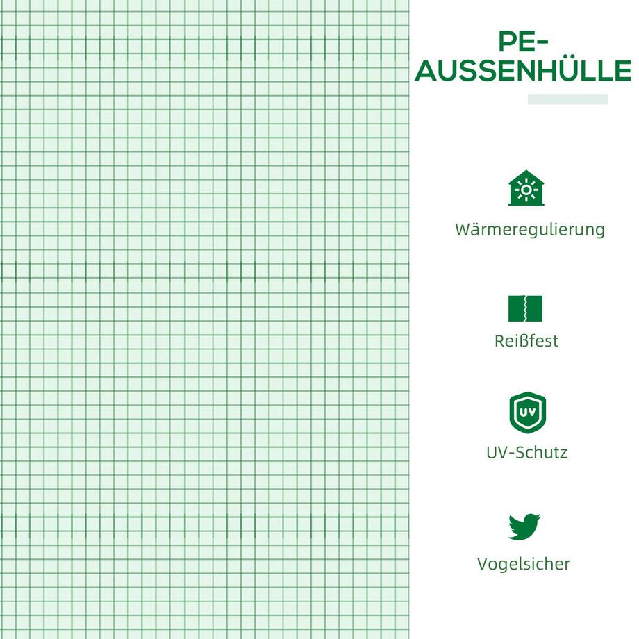 Outsunny Gewächshaus  