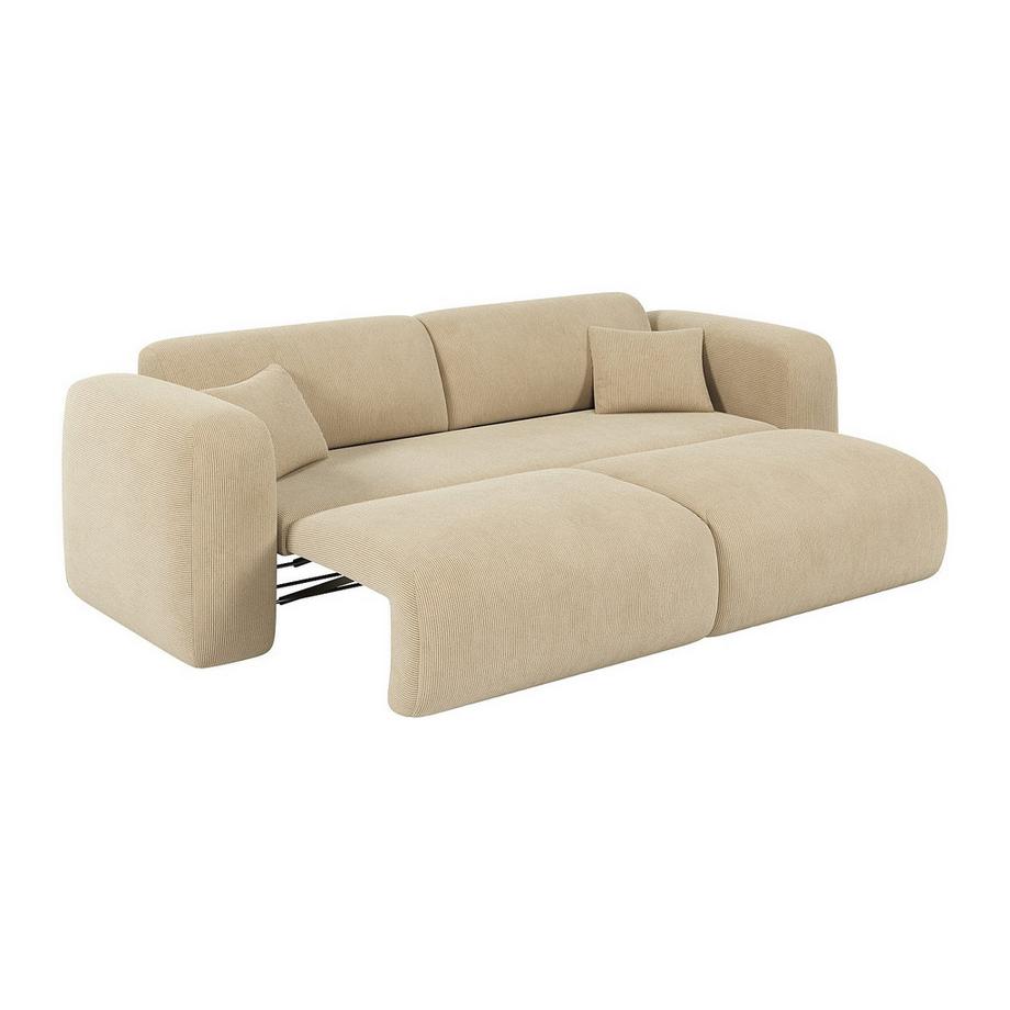 Vente-unique Schlafsofa 4 Personen POGNI  