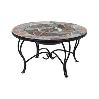 Beliani Grill-Feuerstelle aus Stahl EREBUS  