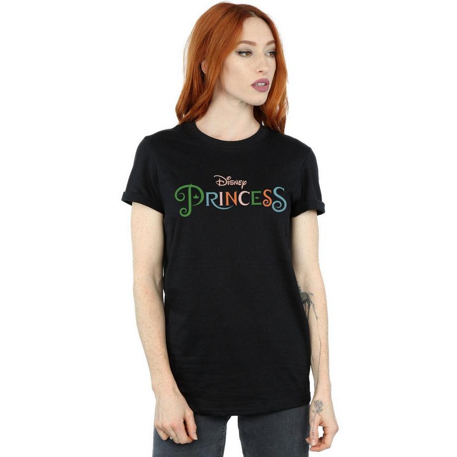 Disney PRINCESS Disney Princess Logo Boyfriend Fit T-Shirt  