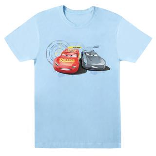 Disney  Cars Lightning Vs Storm TShirt 