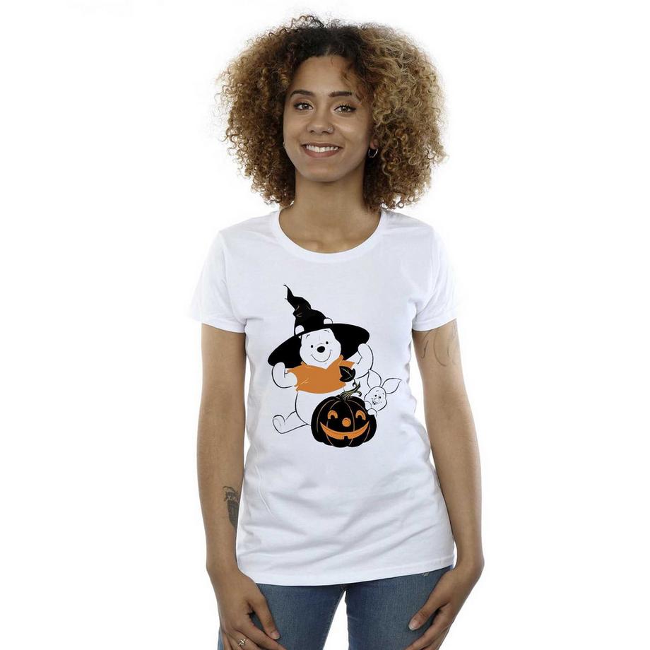 Winnie the Pooh Halloween T-Shirt Coupe Cintrée  