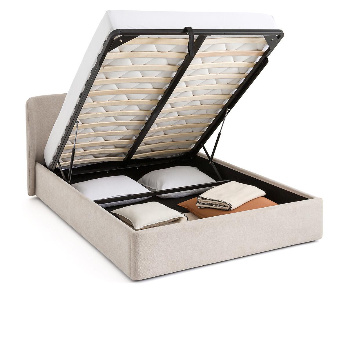 La Redoute Intérieurs Kastenbett Molona mit hochklappbarem Lattenrost  