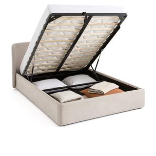 La Redoute Intérieurs Kastenbett Molona mit hochklappbarem Lattenrost  