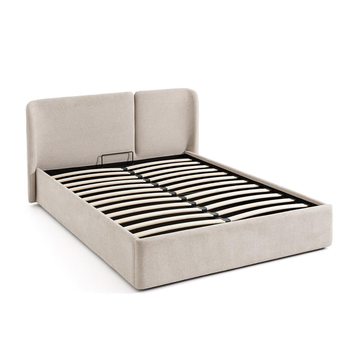 La Redoute Intérieurs Kastenbett Molona mit hochklappbarem Lattenrost  