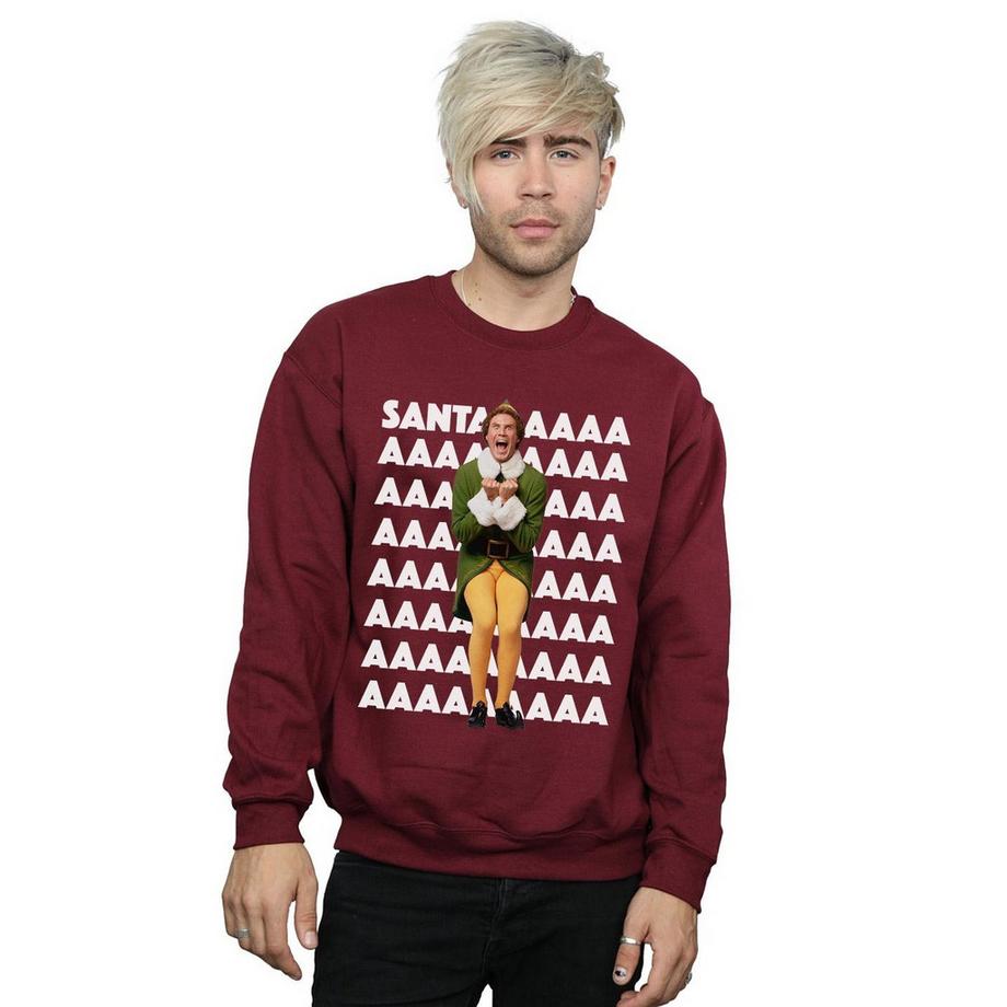 Elf Santa AAAA Sweatshirt Col Rond  