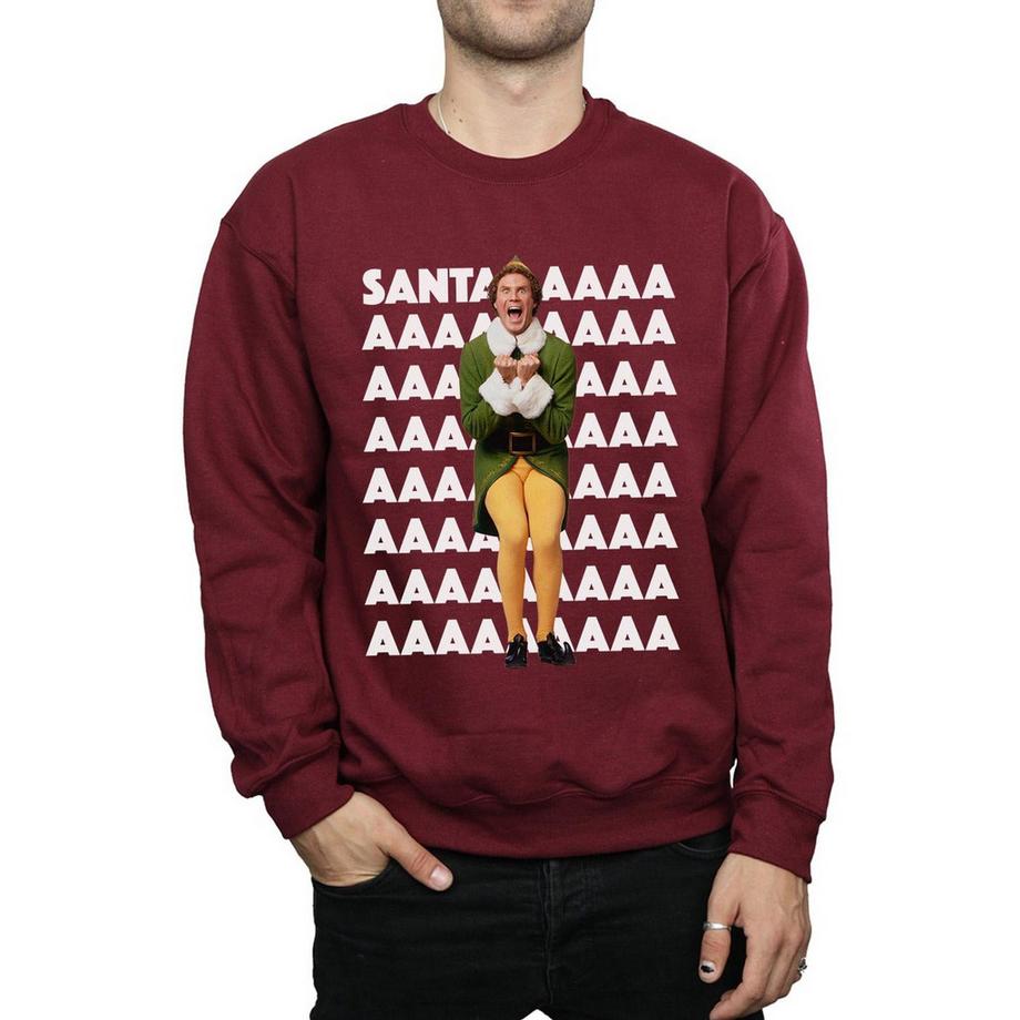 Elf Santa AAAA Sweatshirt Col Rond  