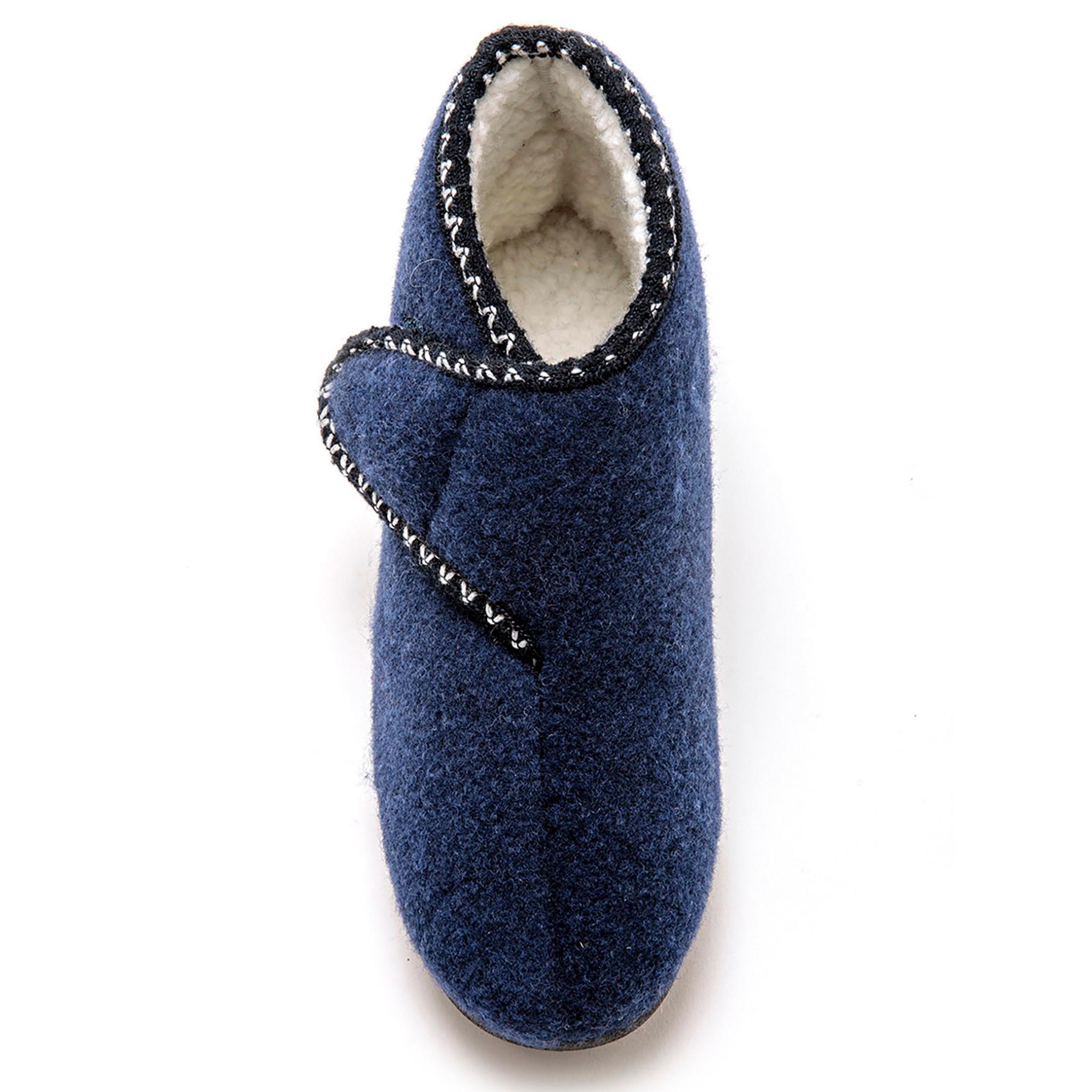 Pédiconfort  bottines fourrés à scratch 