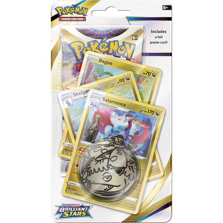 Pokémon  Sword & Shield Brilliant Stars Hydreigon Premium Checklane Blister - EN 