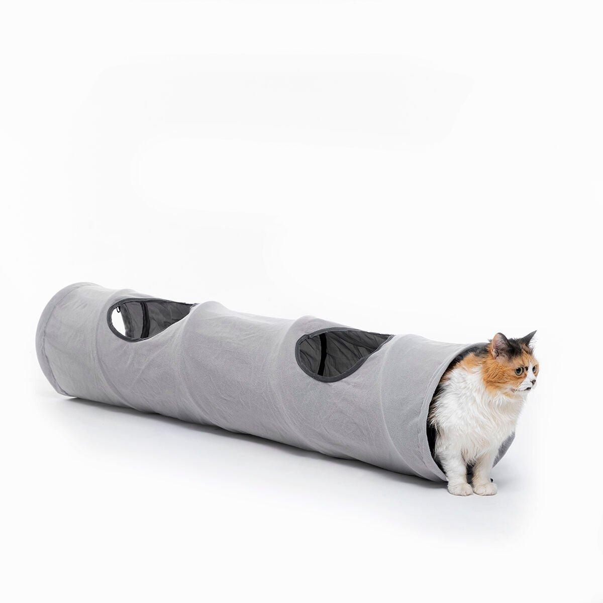 InnovaGoods  Lustiger Tunnel für Katze – faltbar 