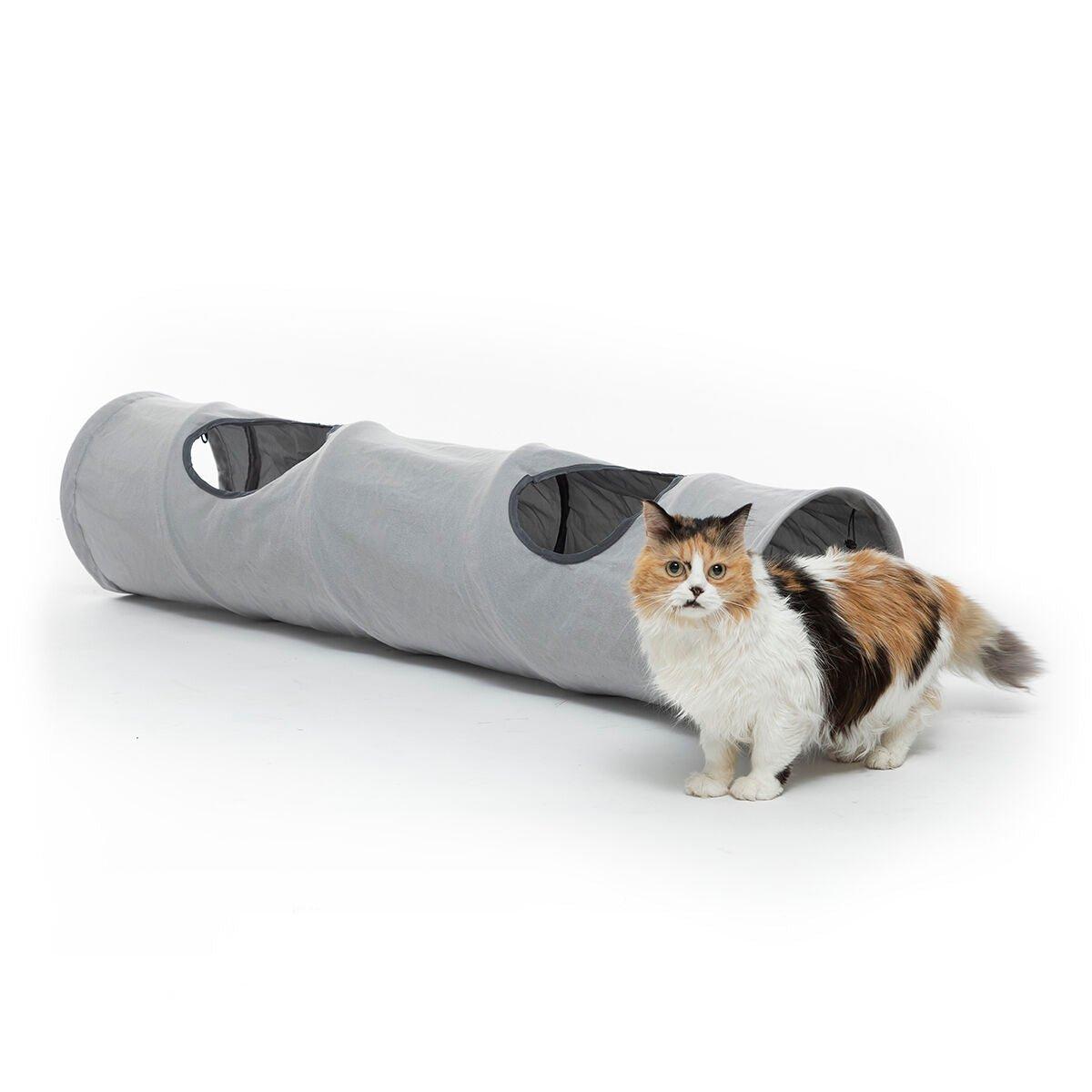 InnovaGoods  Lustiger Tunnel für Katze – faltbar 
