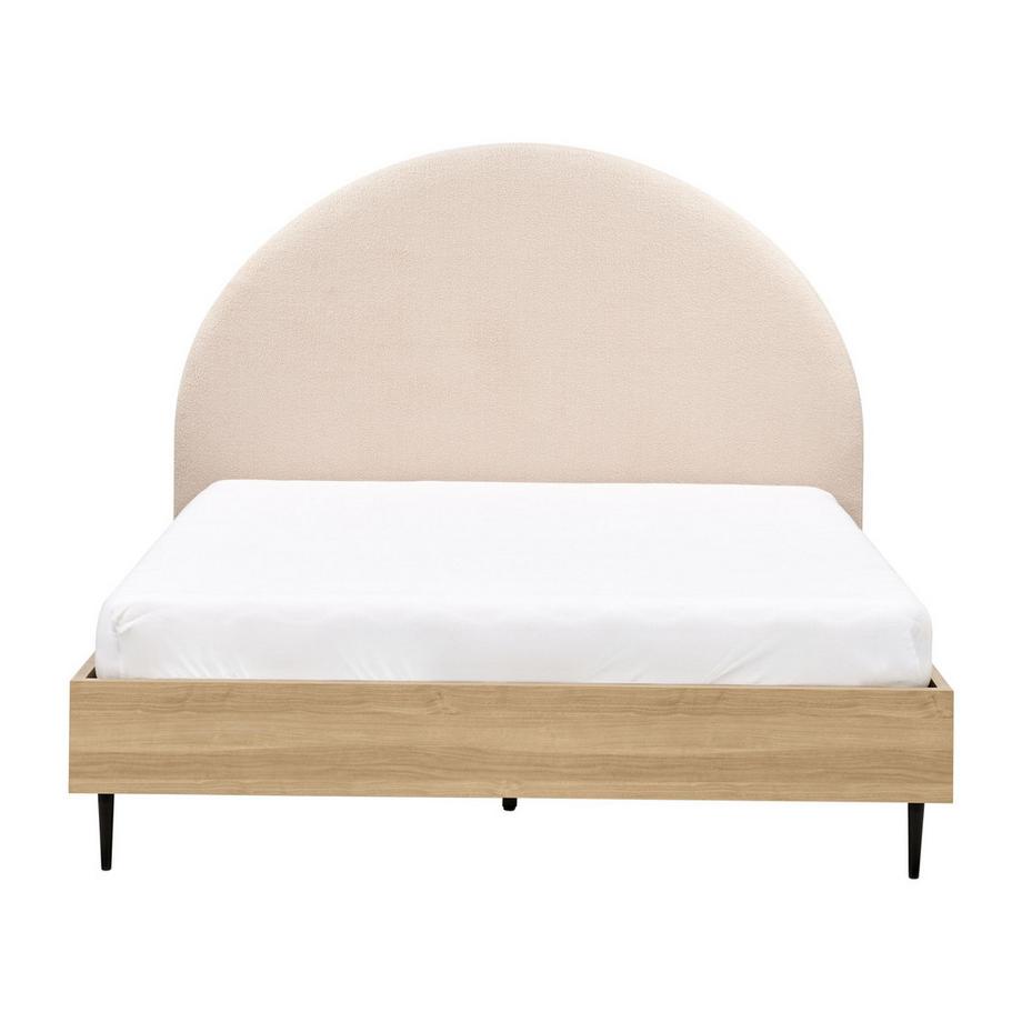 Beliani Letto en Bouclé Classico MILLAY  