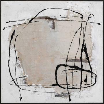 Gerahmtes Bild Dust 100x100