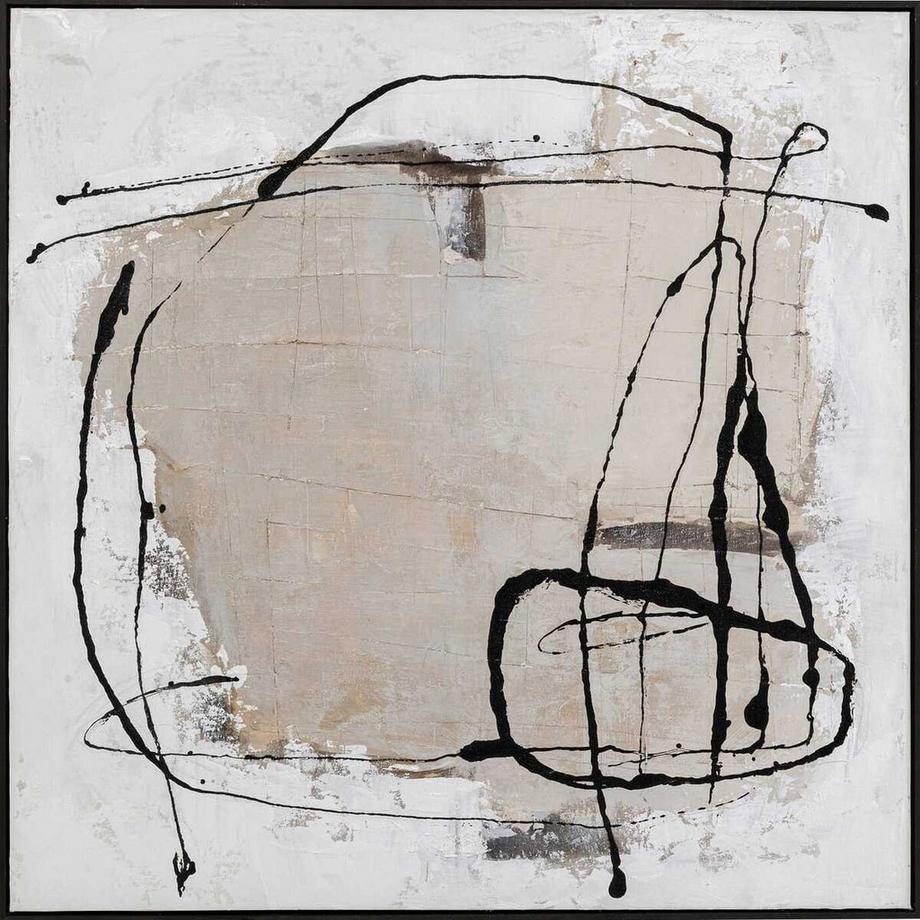 Gerahmtes Bild Dust 100x100