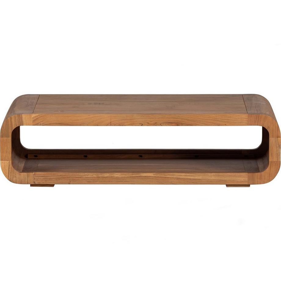 mutoni Table basse Kin acacia naturel  