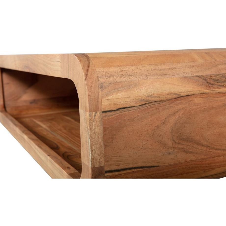 mutoni Table basse Kin acacia naturel  