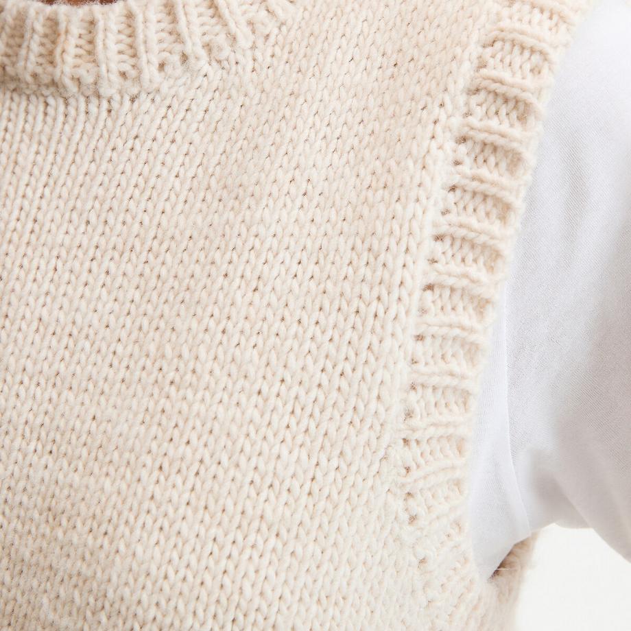 La Redoute Collections Rundhals Pullunder  