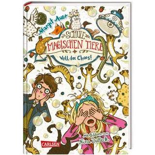 Die Schule der magischen Tiere 12: Voll das Chaos! Auer, Margit; Dulleck, Nina (Illustrationen) Gebundene Ausgabe 