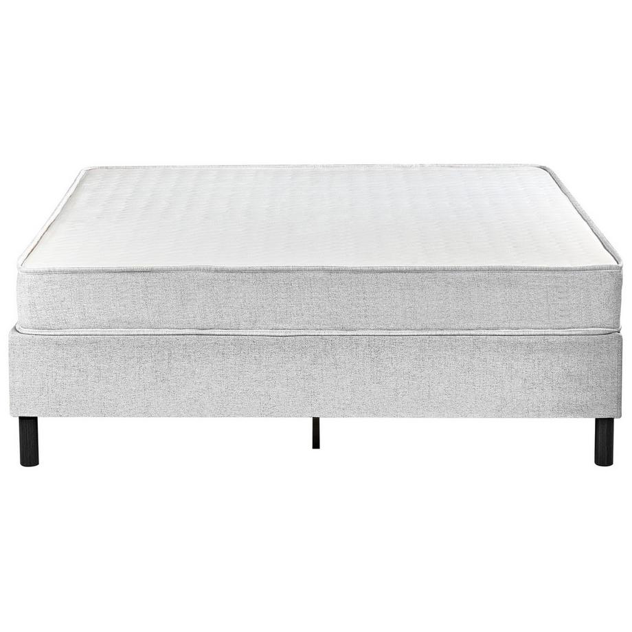 Beliani Letto senza testata en Tessuto Moderno COUNTESS  